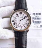 Perfect Replica Cartier Ronde Solo Roman Markers Face 40mm Automatic Watch